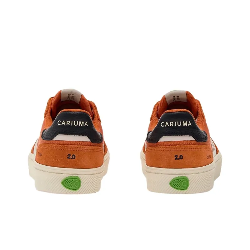 CARIUMA Catiba Pro Abrasion Resistant Low Top Skateboard Shoes Men's Orange-4