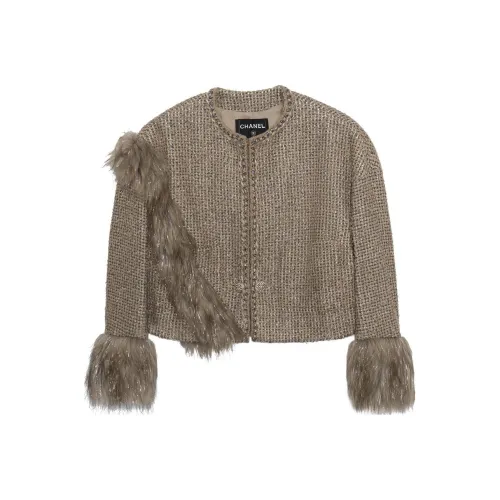CHANEL Knitwear Women's Gold