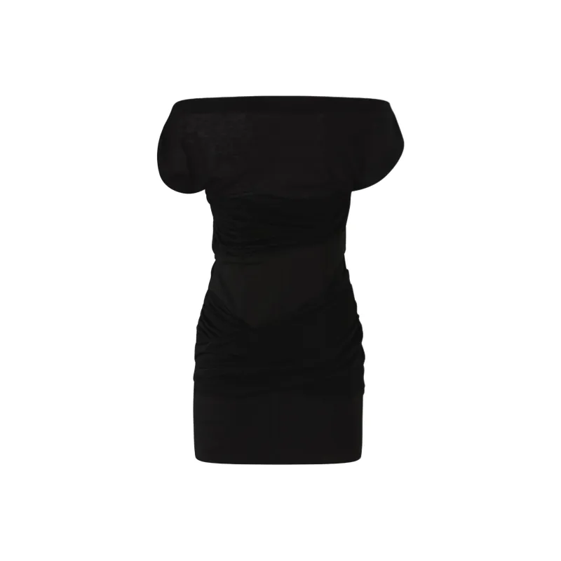 PINKO Off shoulder Mini Dress-1