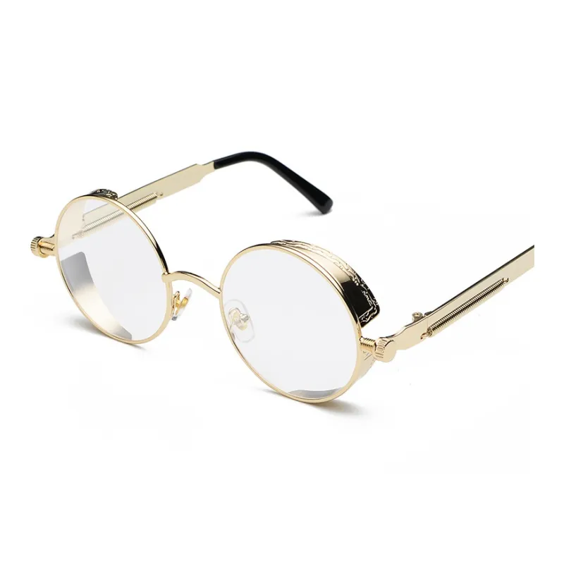 SOMAN Metal Round Sunglasses Unisex-15