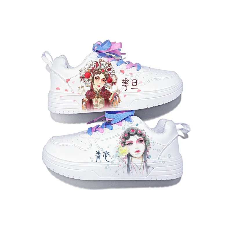 Cold Cicadas Yesterday Slip Resistant, Lightweight, And Breathable Low Top Skateboard Shoes Unisex-1