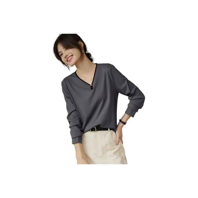 XWI T Shirts Women's Dark Gray-0