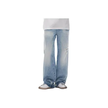 FAIRWHALE Jeans Unisex Sky Blue Color