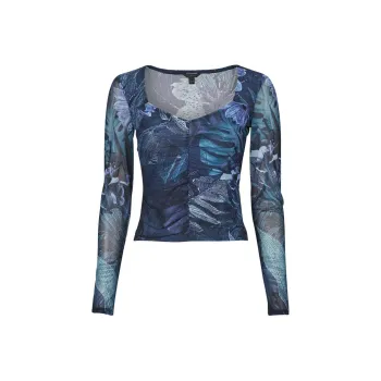 GUESS T-Shirts Women's Blue