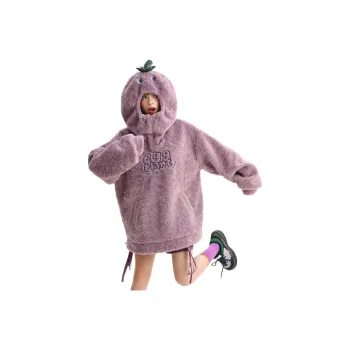 Snbl Eggplant Round Sweatshirt Women's Purple