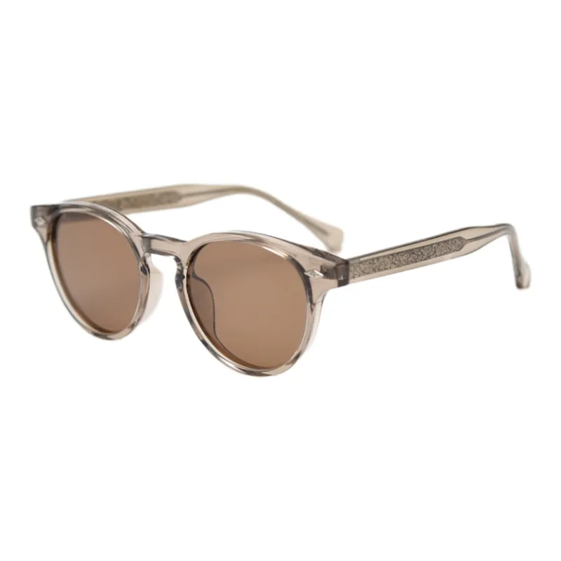 NOME TR90 Propionic Acid Round Sunglasses Unisex-2
