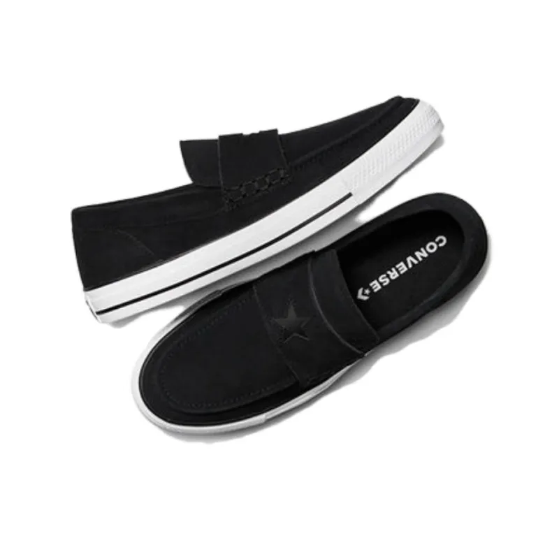 Converse Chuck Taylor All Star Loafer 'Black White'-3