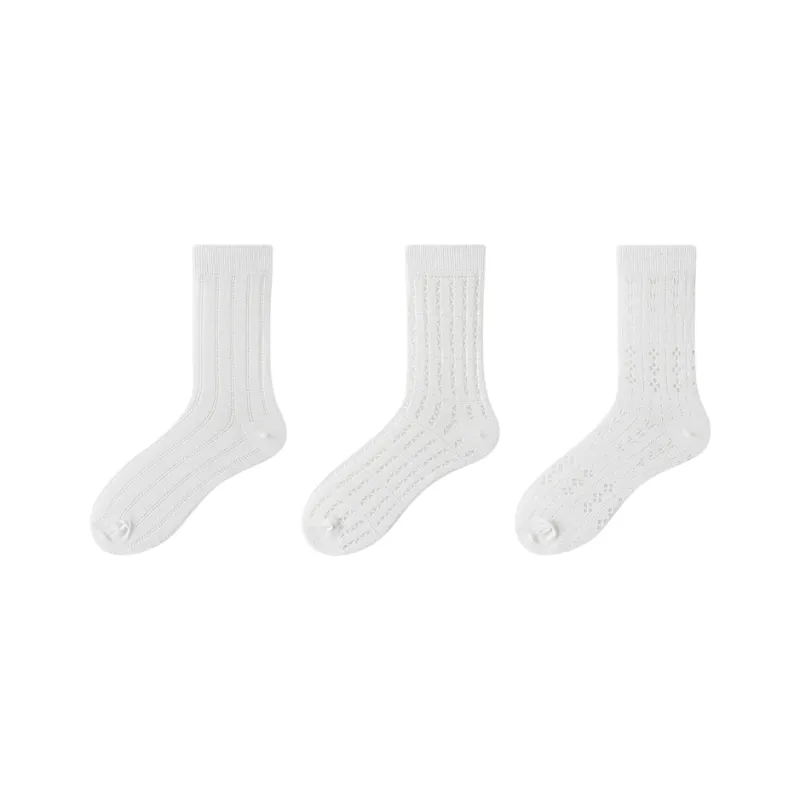 H YXIANG Mid Calf Socks Women's Combo Set-8