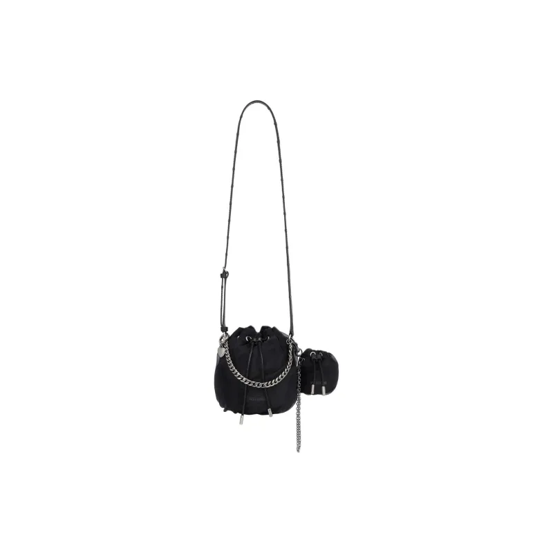 WE11DONE Polyester Crossbody Bag, Shoulder Bag Men's Black-0
