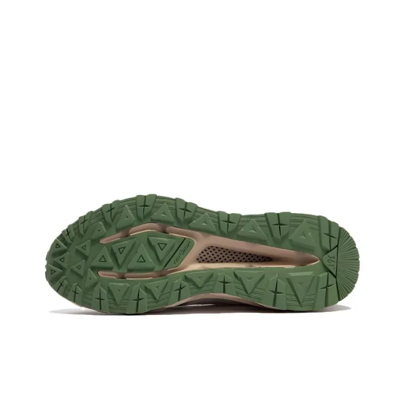 361° Anti Slip Wear Resistant River Trekking Shoes Men's Beige Green-5