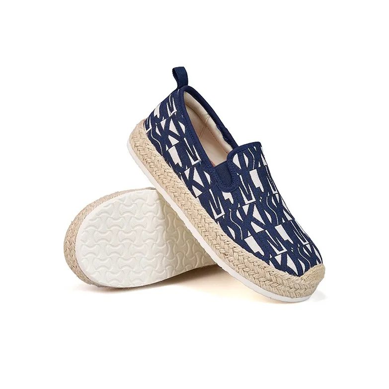 Joy&Mario Espadrilles Women's Dark Blue Beige-4