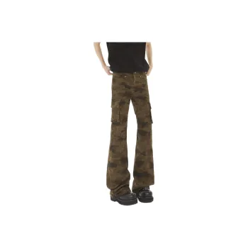 SCHEPPERHEYN Cargo Pants Unisex Camouflage Extended Length