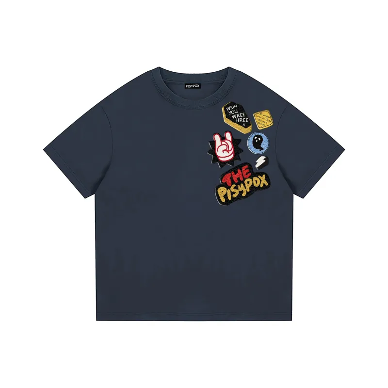 PISYPOX T Shirts Unisex-5