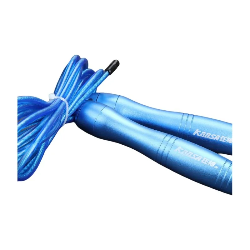 KASUP Sports & Fitness Non Countable Jump Ropes Adults Handle Material Aluminum Alloy, Rope Material Steel Wire 3m-1
