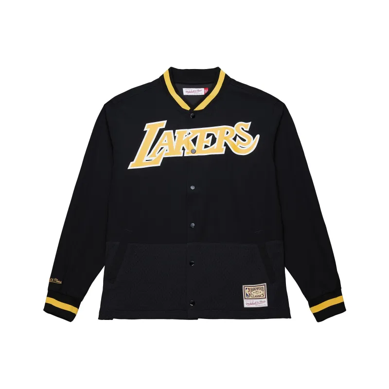 Mitchell & Ness x NBA Energy Jacket Unisex Black-0