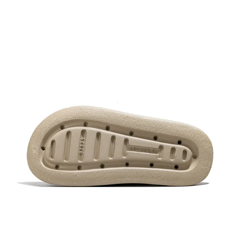Warrior Slip Resistant Abrasion Resistant Slide Slippers Men's Light Khaki-4