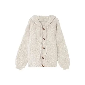 TIBINB Top Knitwear Women's Apricot