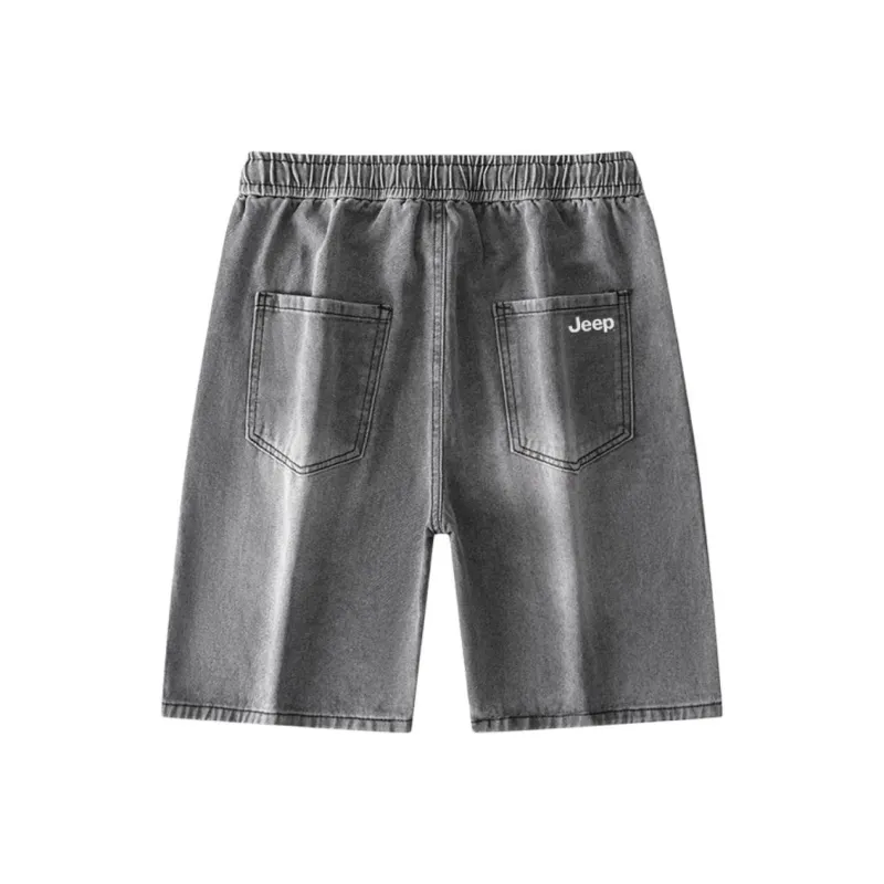 Jeep Pasture Horse Lifestyle Denim Shorts Unisex-21