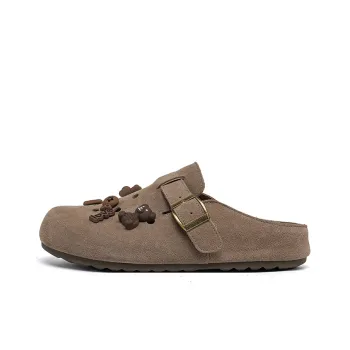 ALI THE FOX Closed Toe Slippers Women's Camel