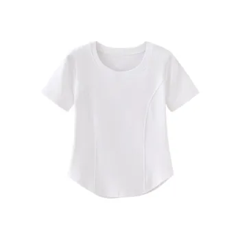 HEISU Regular T Shirt Women's White