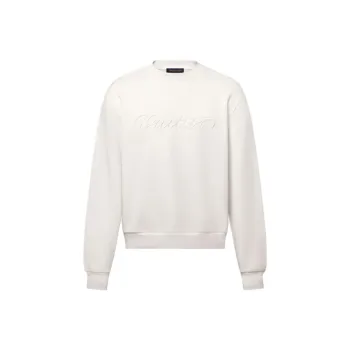 LOUIS VUITTON FW25 Sweatshirt Men's White