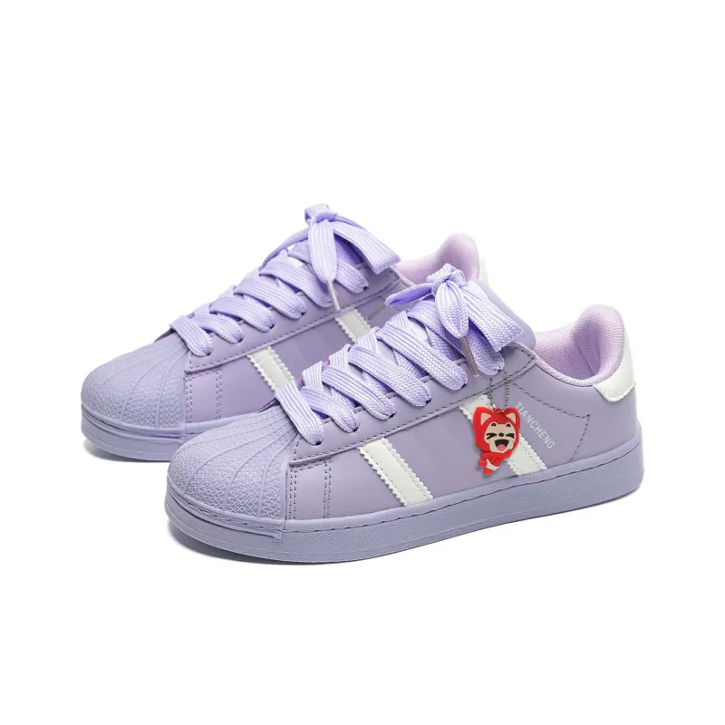ALI THE FOX Slip Resistant Cushioning Abrasion Resistant Lightweight Low Top Skateboard Shoes Unisex-73