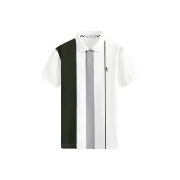 Dance With Wolves Polo Shirt Men's Raw White