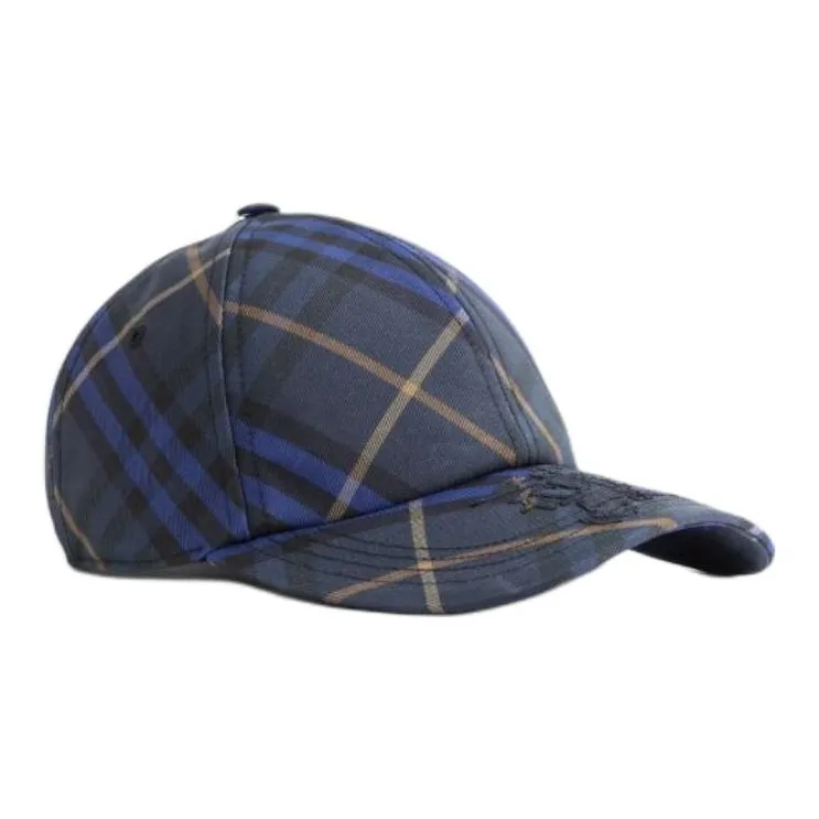 Burberry Polyester, Cotton Baseball Caps Men's Blue-2