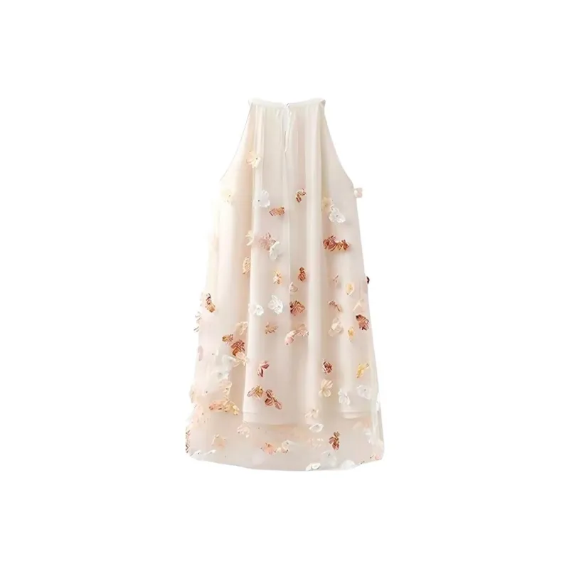 RTTO Sleeveless Dress Women's Pink-1