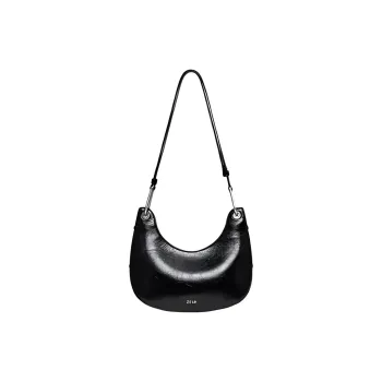 ZESH Cow Leather Shoulder Bag Medium Size Women's Multicolor
