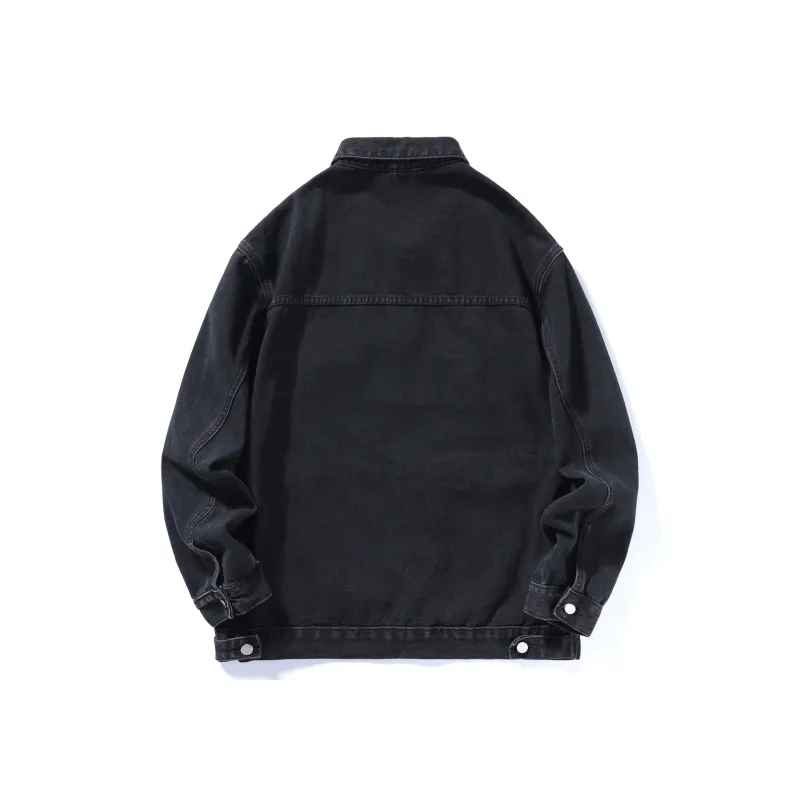 CHARLIE GOLF Denim Jacket Unisex-1