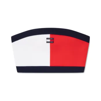 Tommy Hilfiger Strapless Top Women's Red & White