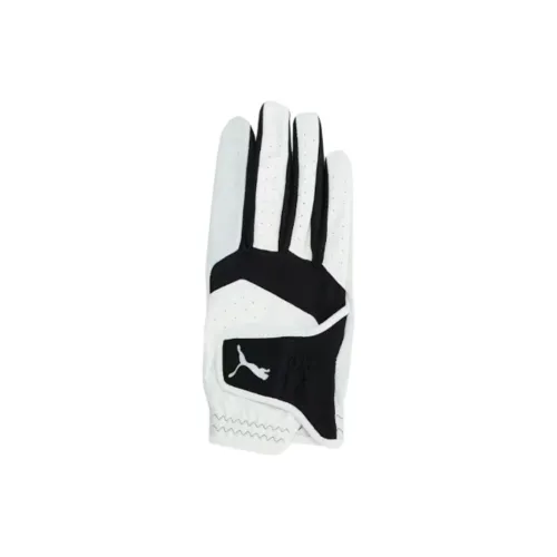 PUMA Sheepskin Sports Gloves Men's White