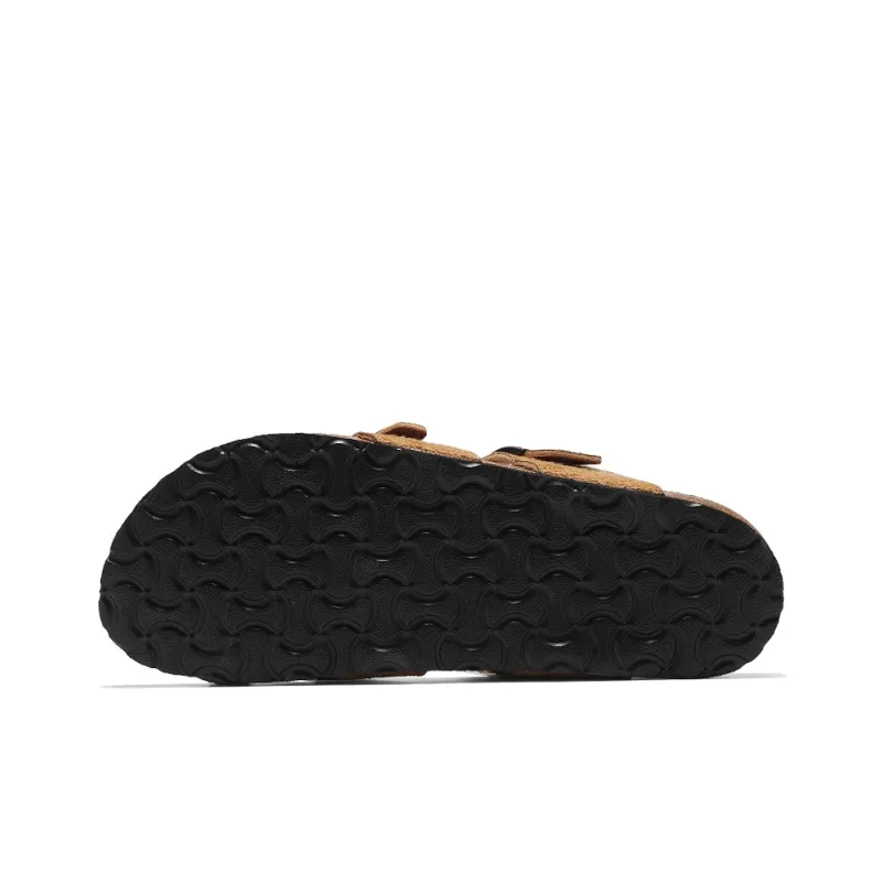 Hong Kong Meng Slip Resistant Abrasion Resistant Quiet Flip Flops Men's-14