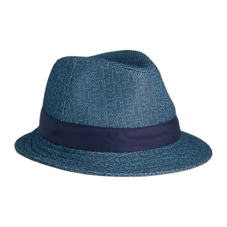PUMA Polyester Bucket Hats Men's Blue-1