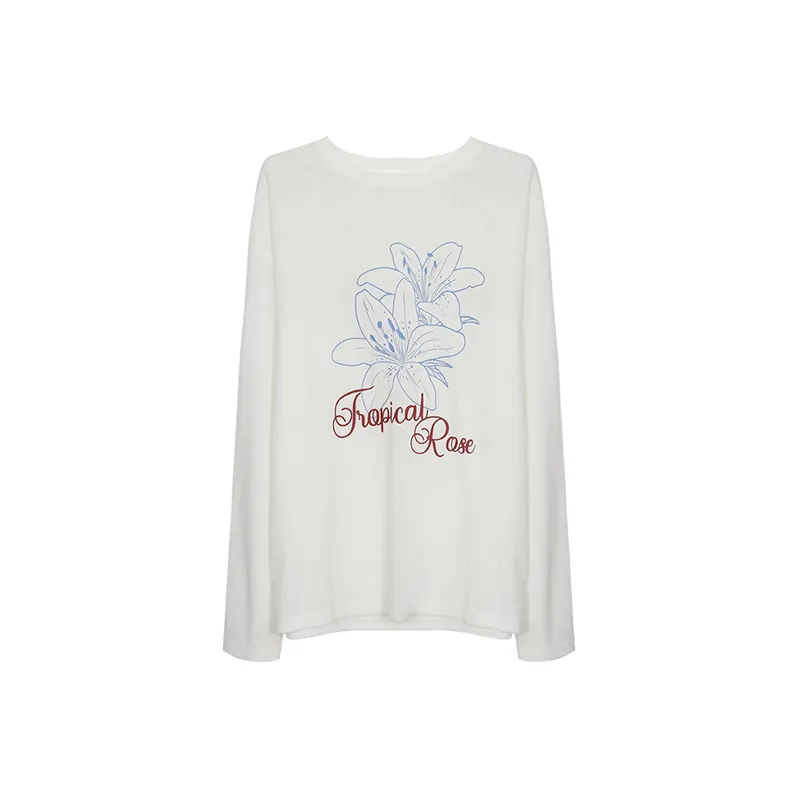 Manekniv Set in Sleeve T Shirt Women's White-0