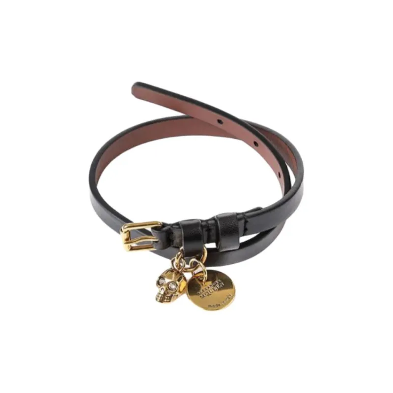Alexander McQueen Bracelets Unisex Black-3
