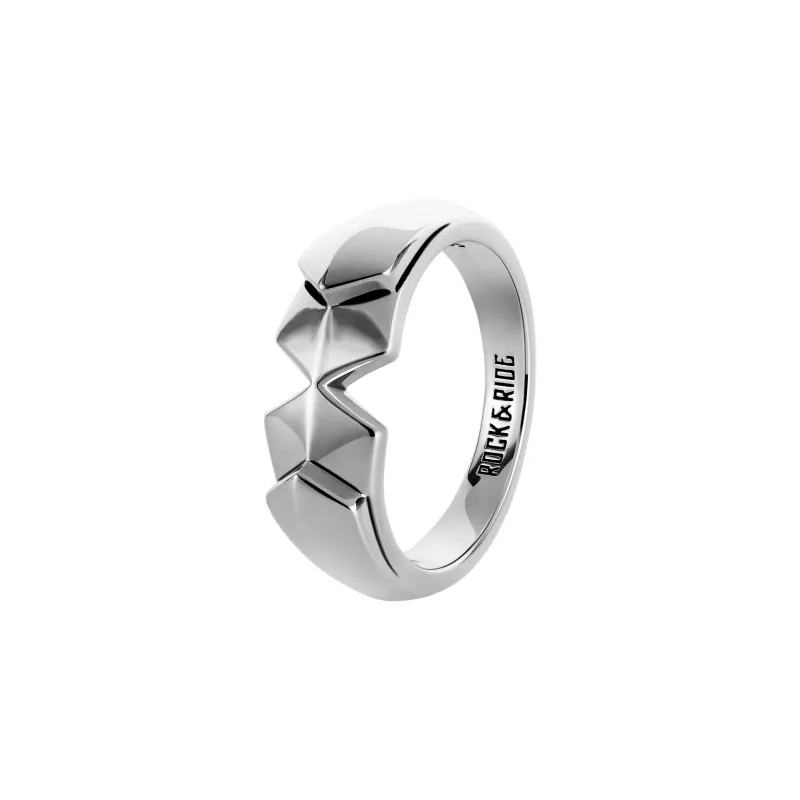 ROCK&RIDE 925 Sterling Silver Rings Men's-0