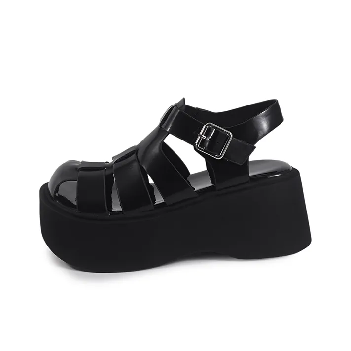 Su Yanjiao Roman Sandals Women's-0
