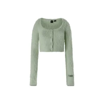 PINKO Colorpoint Cropped Cardigan