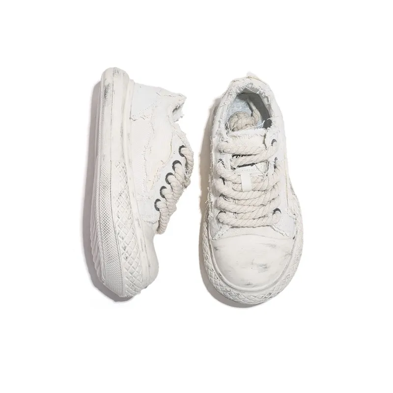 Jifffly Abrasion Resistant Cushioning Support Low Top Canvas Shoes Unisex-4