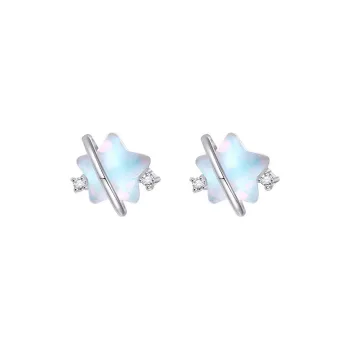 Daisy Dream 999 Fine Silver Stud Earrings Women's