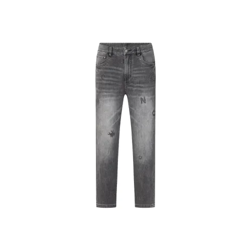 C'N'C New Order & Classics Series Jeans Men's Light Gray