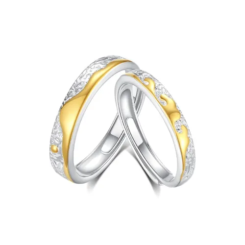 CHOW TAI KING 999 Fine Silver Rings Unisex