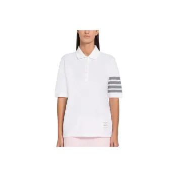 THOM BROWNE· Polo Shirt Women's White
