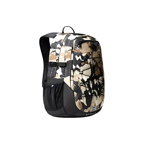Golden Goose graffiti-print crossbody bag Elastic Nylon Backpack Men's Khaki Floral Print