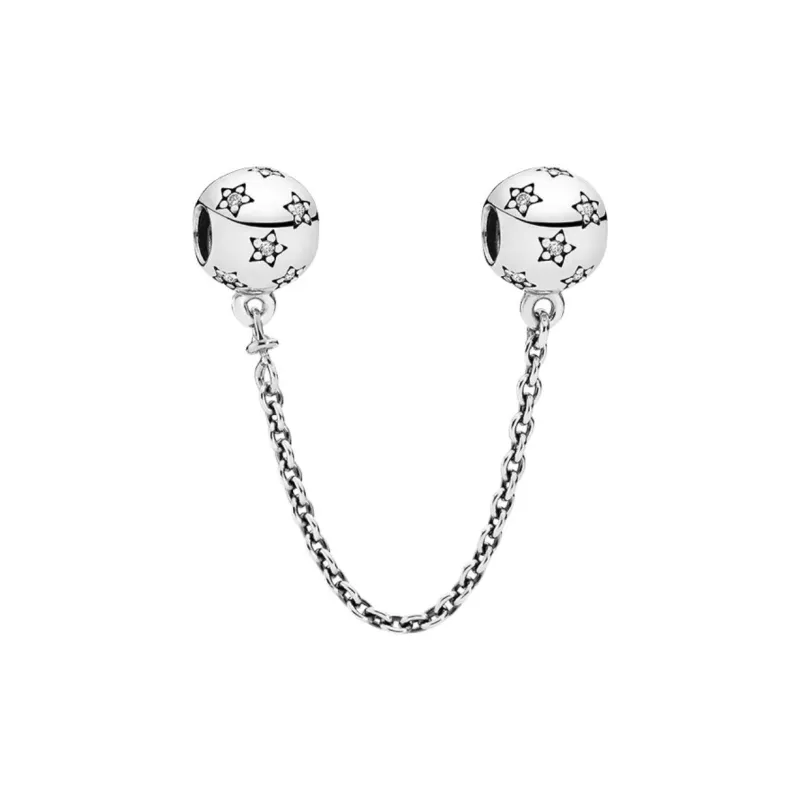 Pandora 925 Sterling Silver, Synthetic Cubic Zirconia Accessories Unisex Silver-0