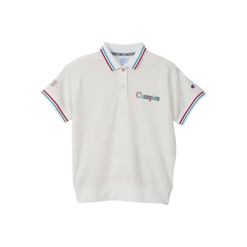 Champion SS24 Polo Shirt Women's Ecru