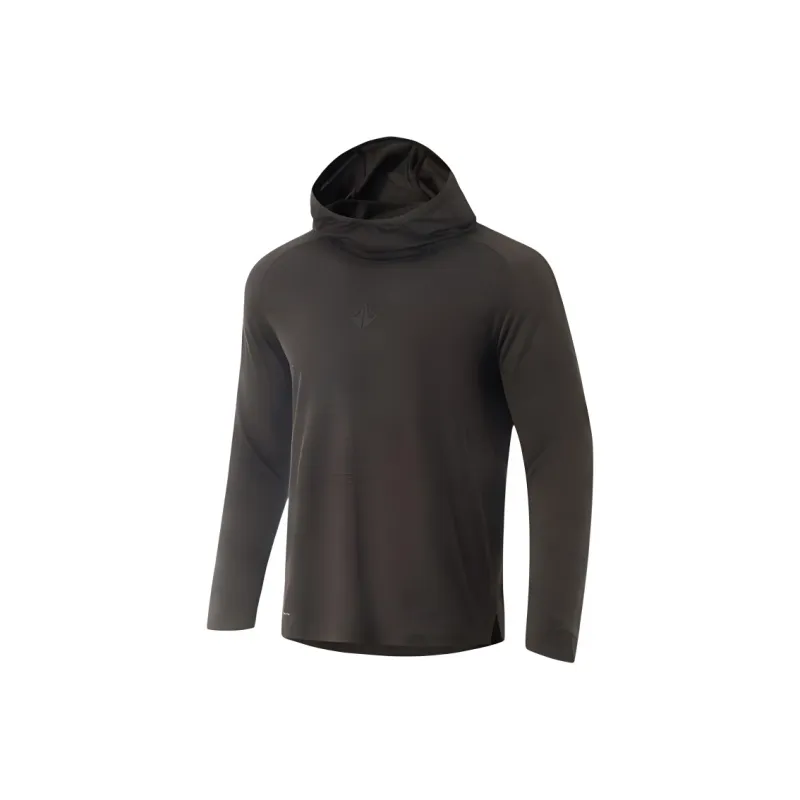 LiNing Basketball Collection T Shirt Men's Mixed Color Dark Chocolate Umber-0
