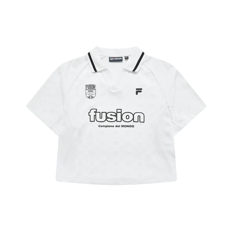 FILA FUSION INLINE Polo Shirts Women's White-0